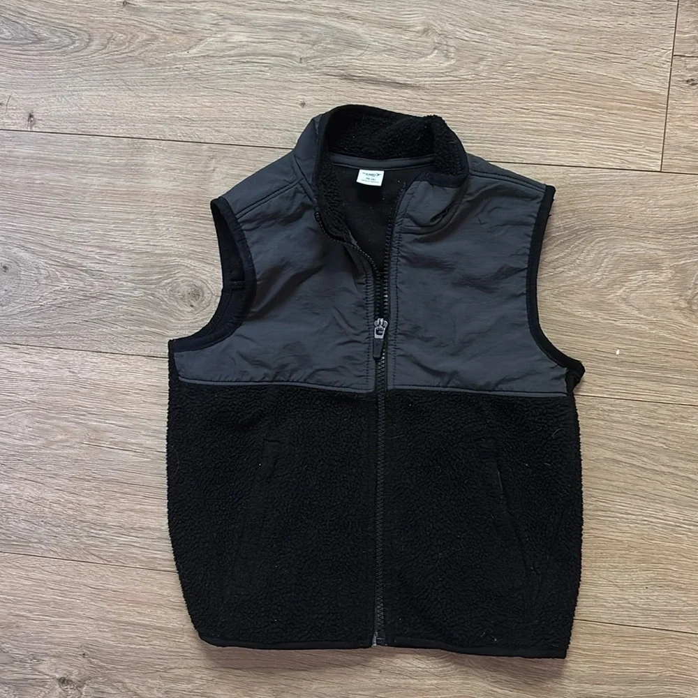 Boys Sherpa Lined Vest Old Navy Active